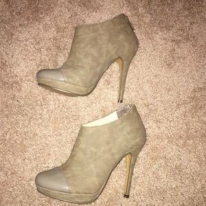 Micheal Antonio bootie heels, 6.5 used once